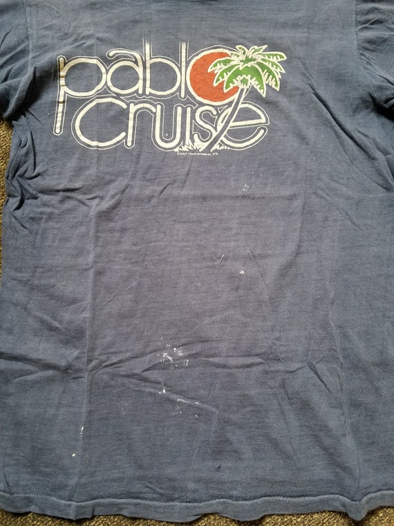 Vintage Pablo Cruise Concert T-Shirt 1976 - image 4