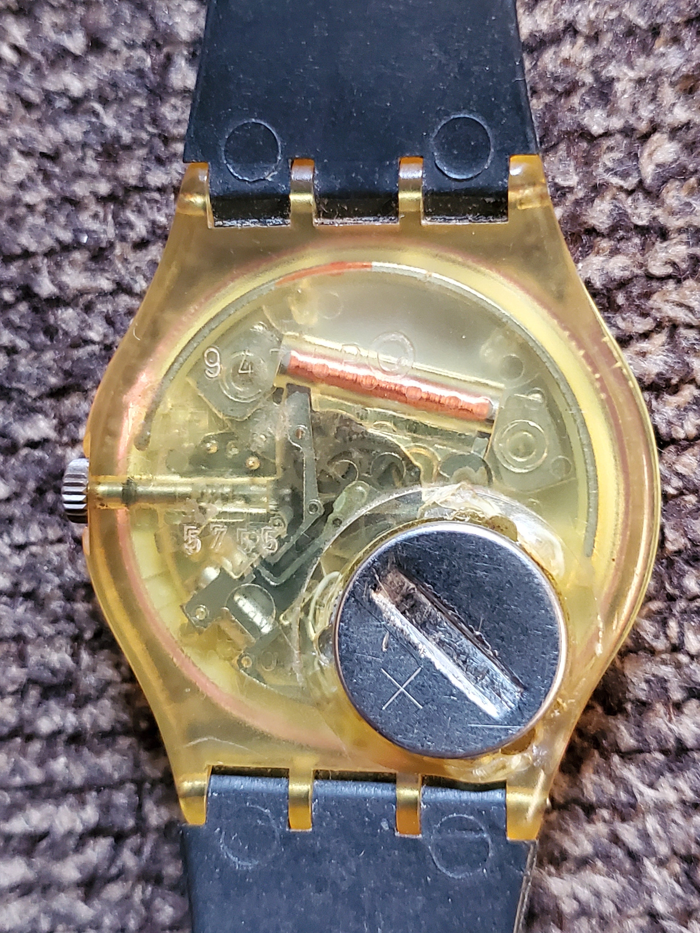 Swatch Watch - GK117 - TURBINE Vintage Swatch Watch - GK 117 Turbine/sky Walker - Etsy main image 2