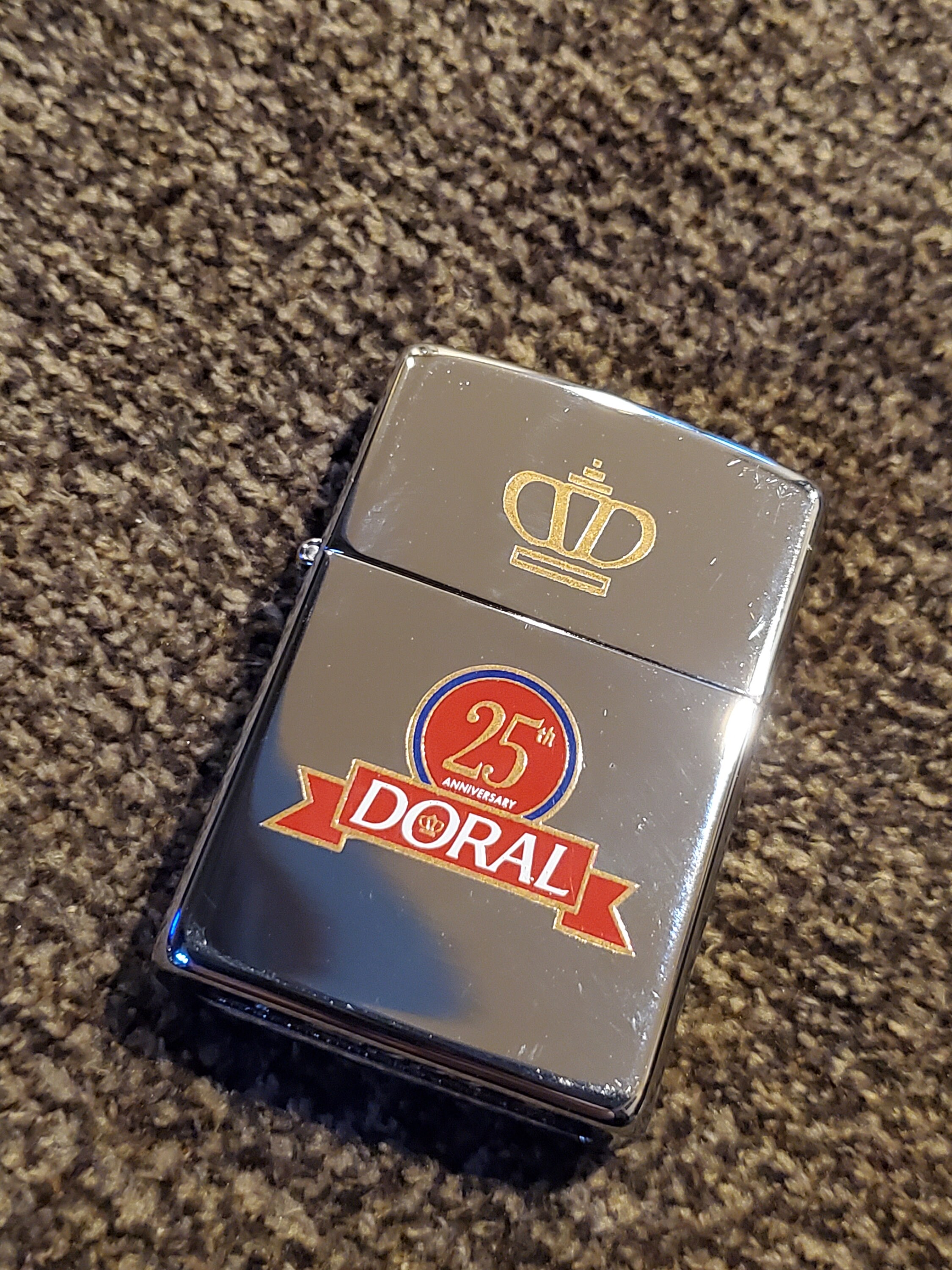 Doral 25th Anniversary Zippo With Tin - Etsy