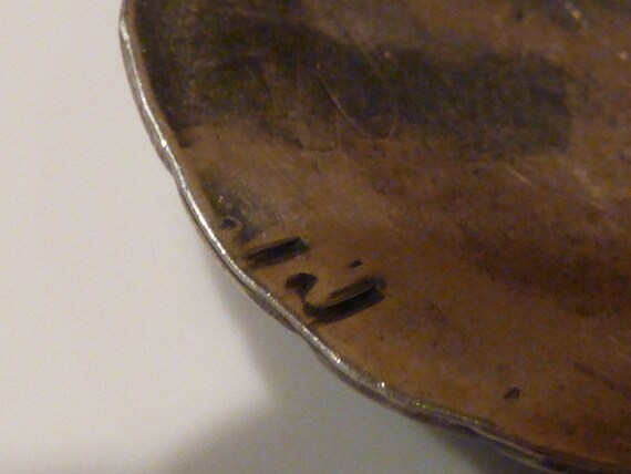 Vintage Large Bold Turquoise Necklace ~ Signed - image 6