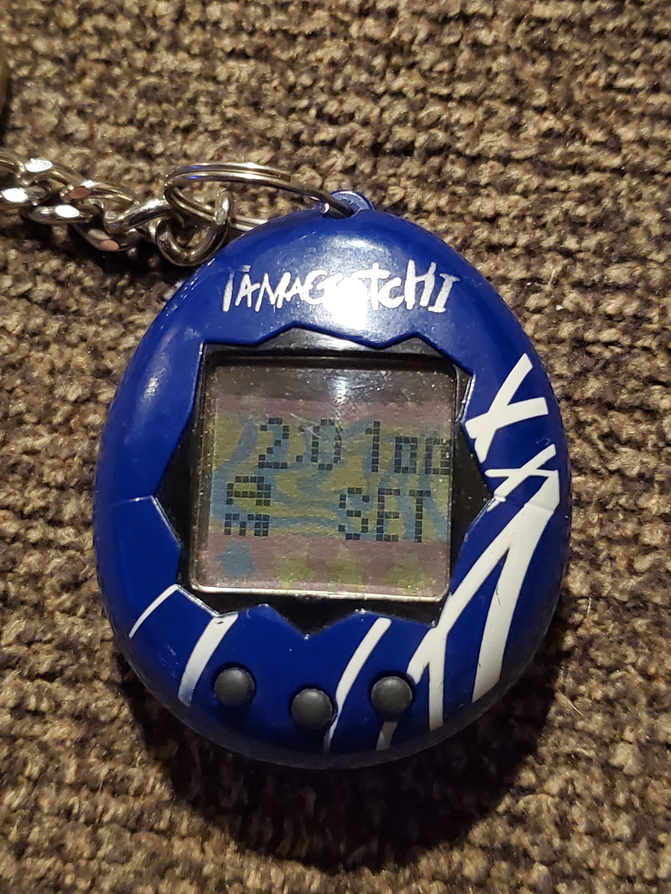 BANDAI TAMAGOTCHI 1997年製 Tamagotchi Original P1/P2 Purple w/ pink Bandai 1997 Japan