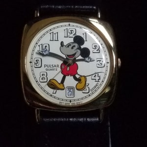 pulsar mickey mouse watch