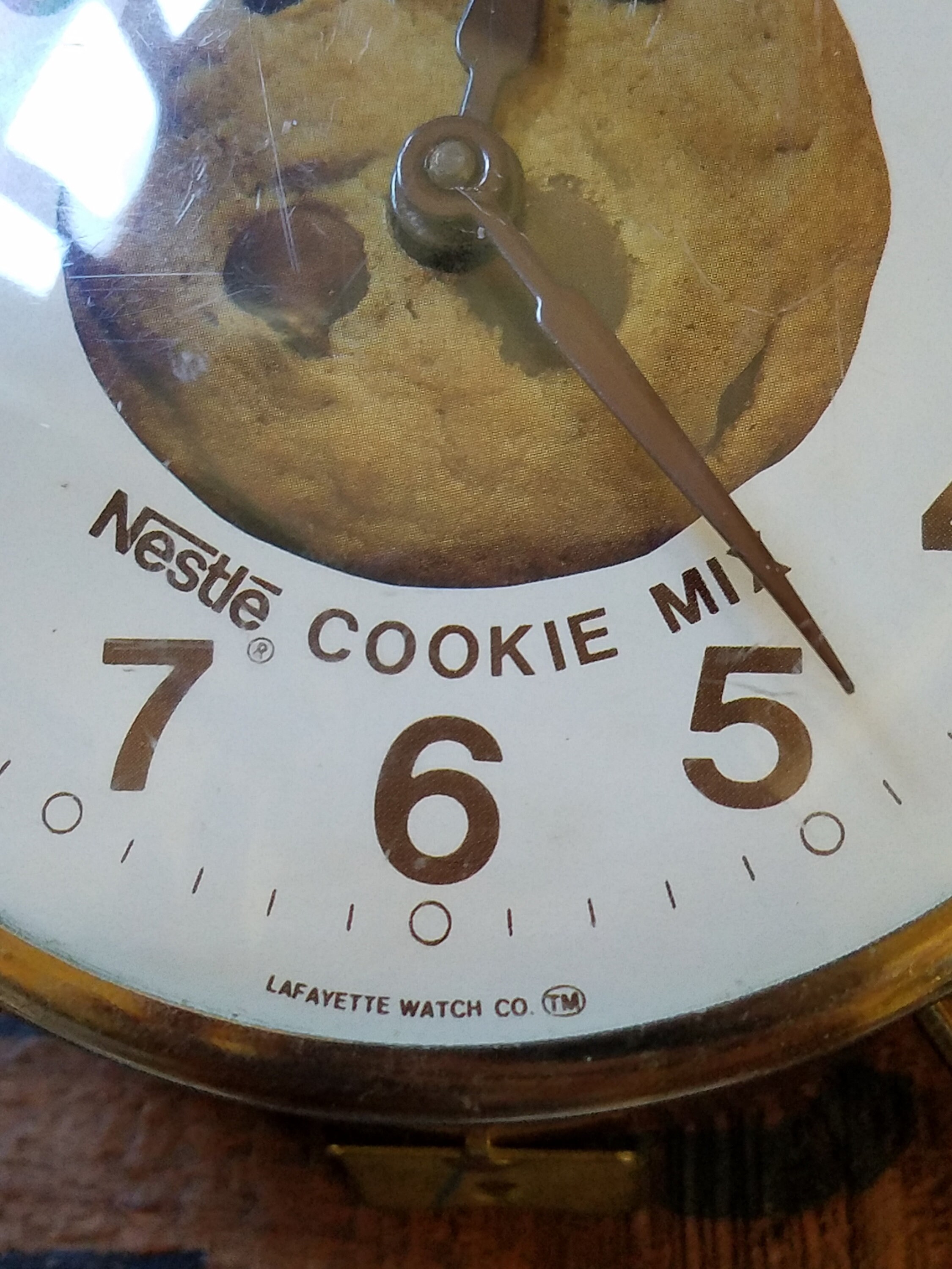 Vintage Nestle Cookie Mix Alarm Clock Lafayette Watch Co Etsy