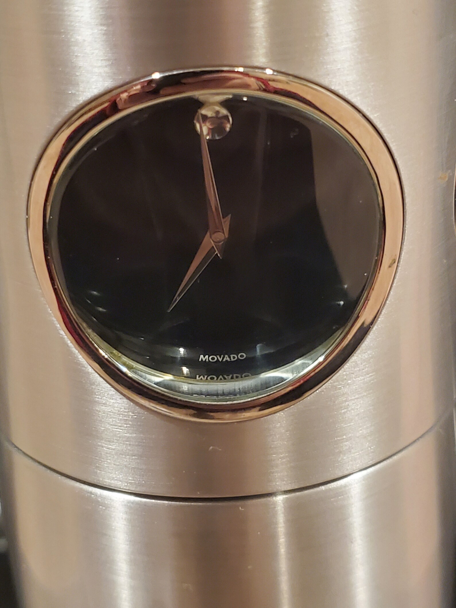 Movado Desk Clock Thermometer and Hygrometer Etsy