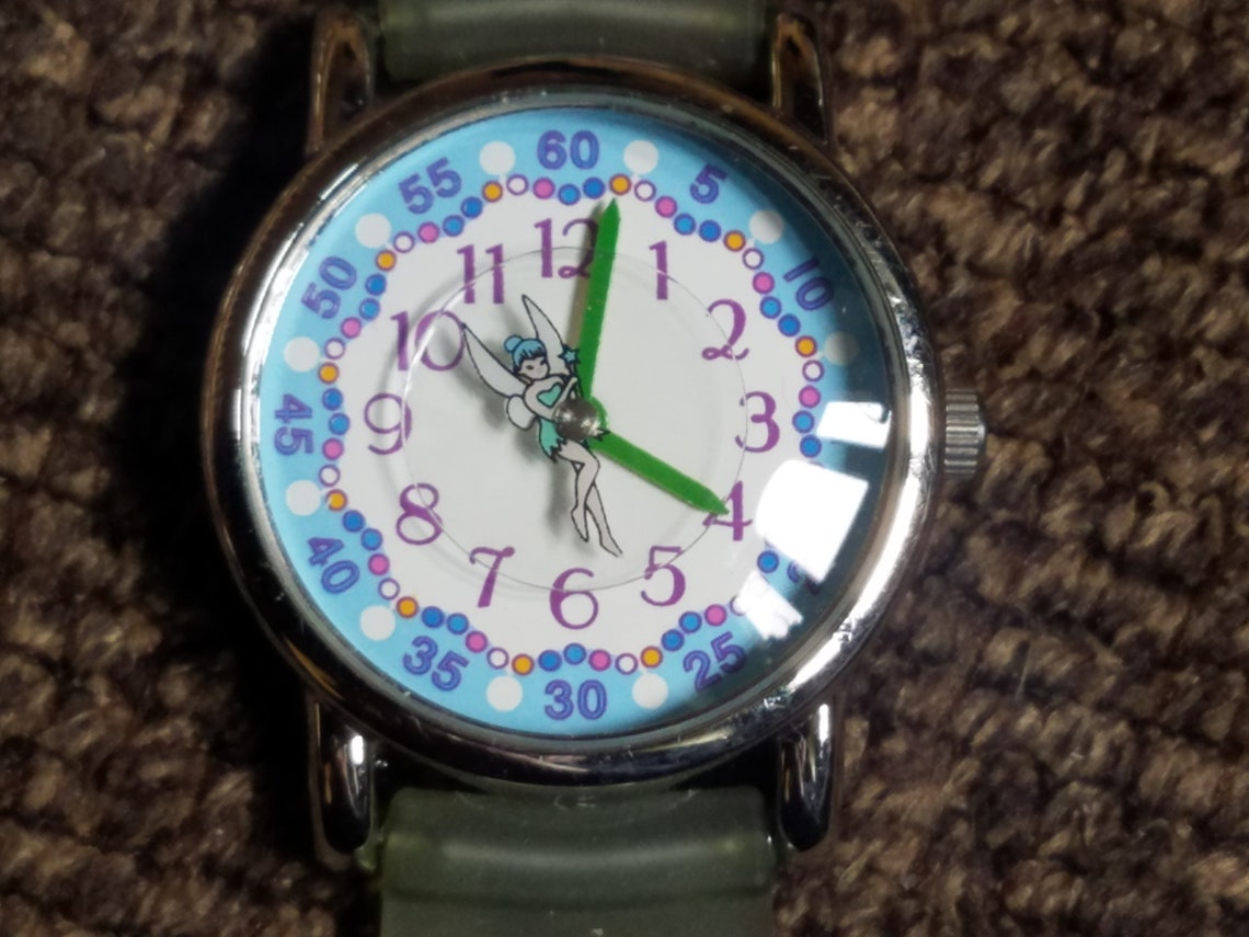 vintage tinkerbell watch