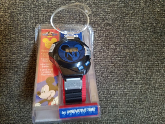 Vintage Mickey Mouse Record and Playback Watch - image 2