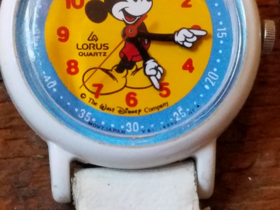 Vintage Childs Mickey Mouse Watch - image 3