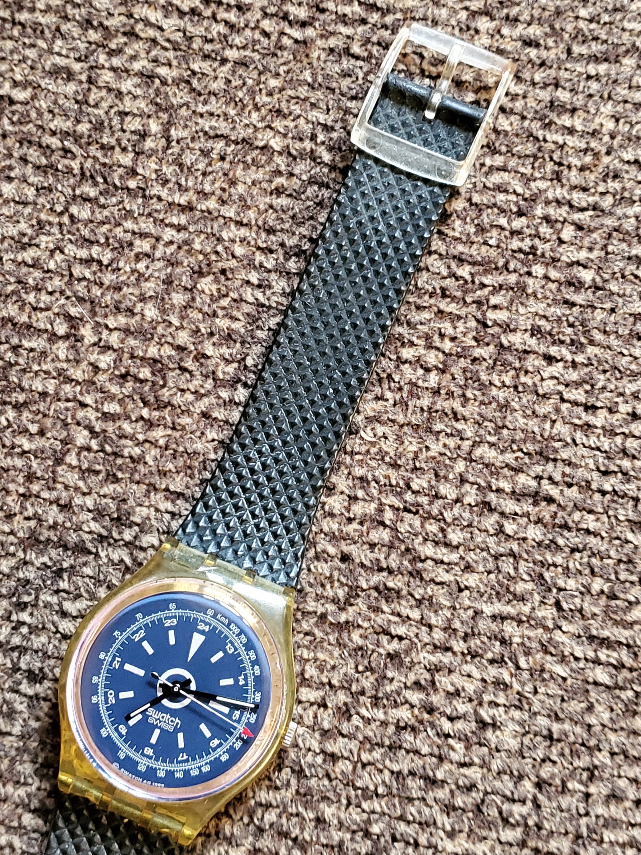 Vintage Swatch Watch - GK 117 Turbine/sky Walker - Etsy