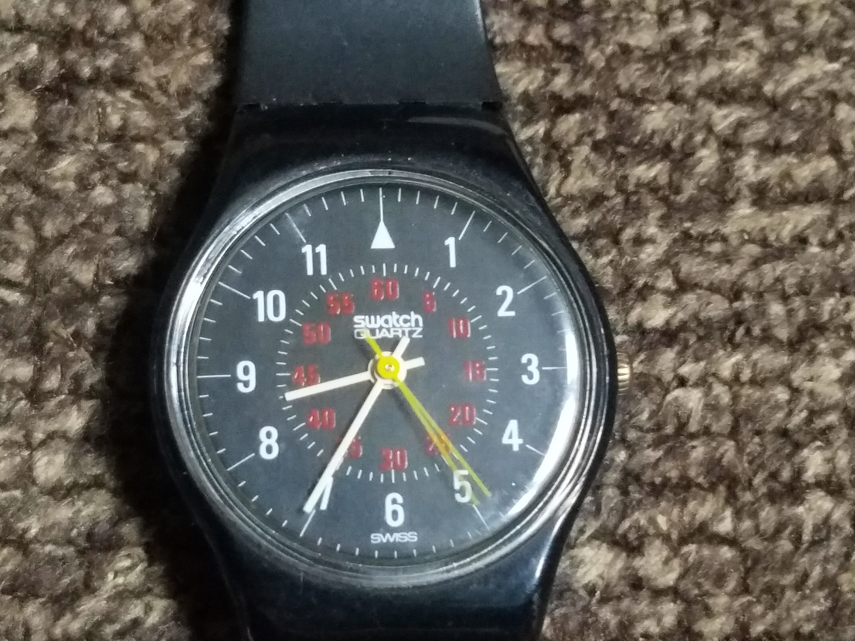 Swatch YWS417 - RED WHEEL - Abapri UK