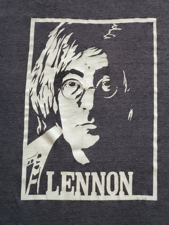 Vintage Authentic John Lennon T-Shirt ~ Size M - image 3