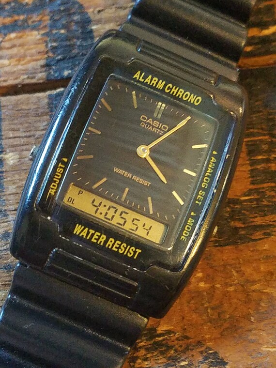 casio vintage analog digital