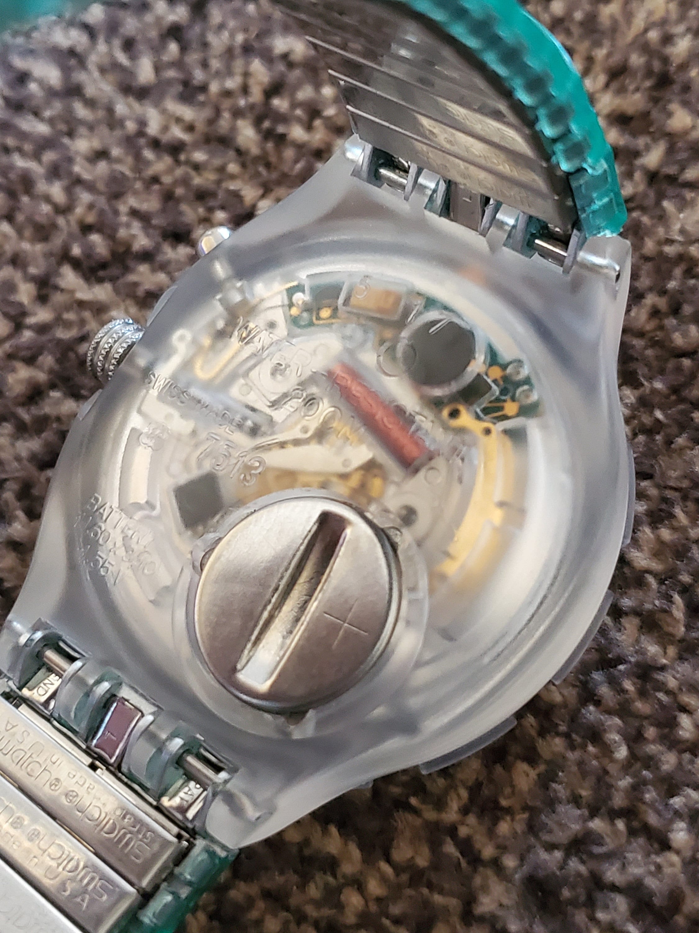 Yahoo!オークション - レア物 Swatch カリブ
