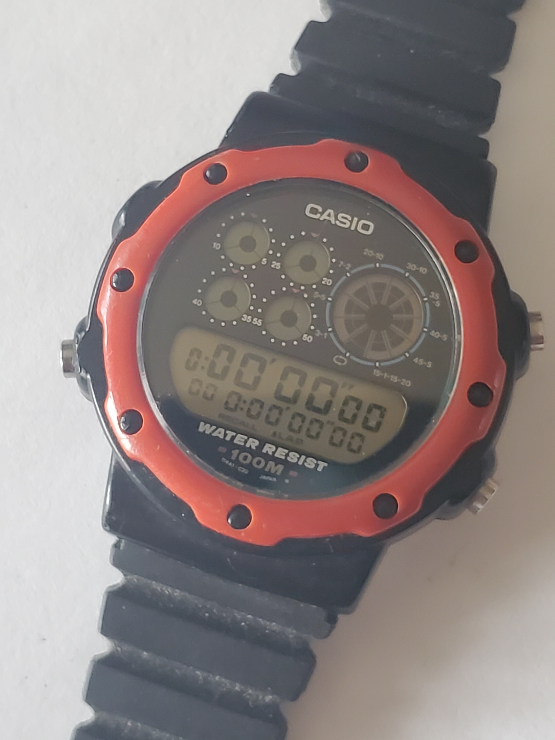 Vintage Casio PGW-92 Watch Penta Graph - Etsy
