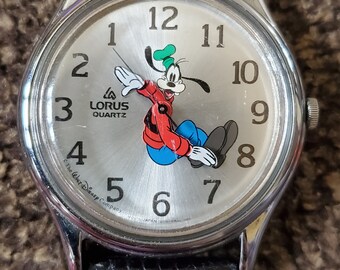 lorus backwards goofy watch