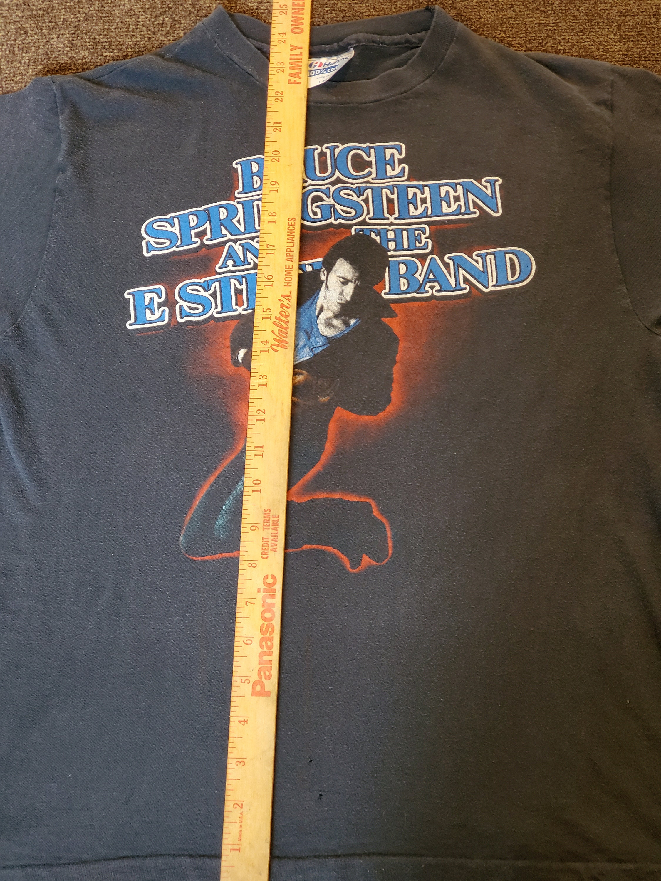 Vintage Bruce Springsteen Concert T-shirt 1984-85 Born in - Etsy