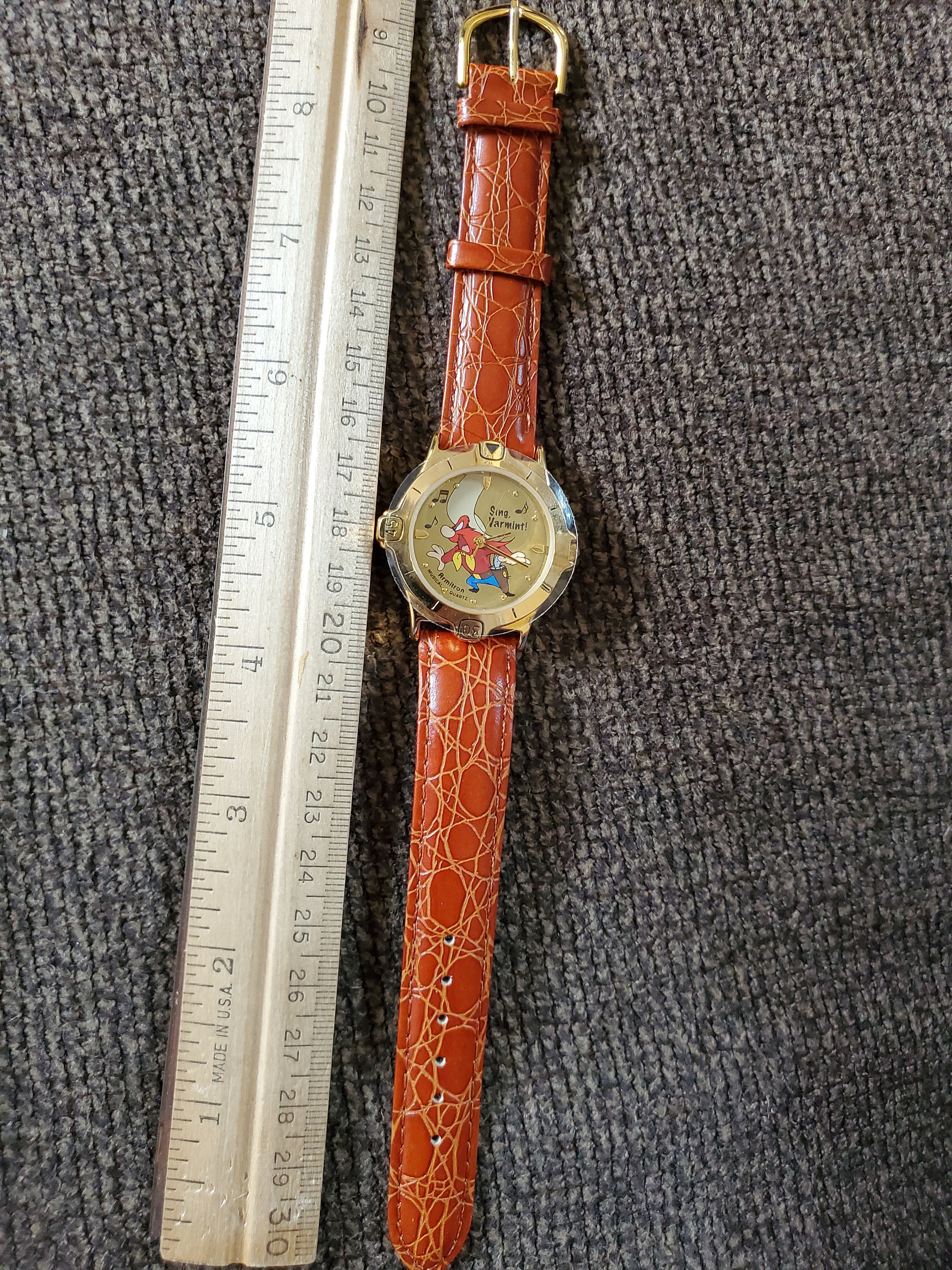 Vintage Armitron Musical - Yosemite Sam - Watch - Etsy display picture 1