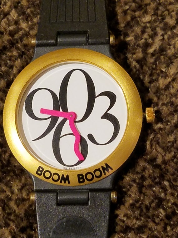 Vintage 90s Boom Boom Watch