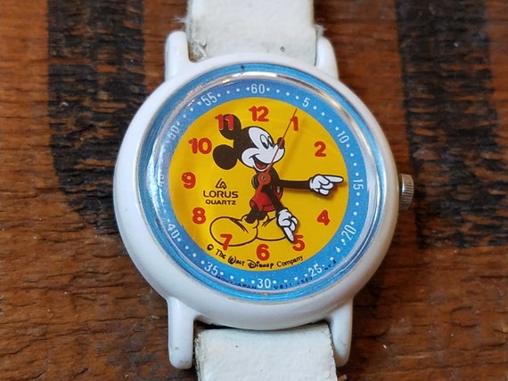 Vintage Childs Mickey Mouse Watch - image 1