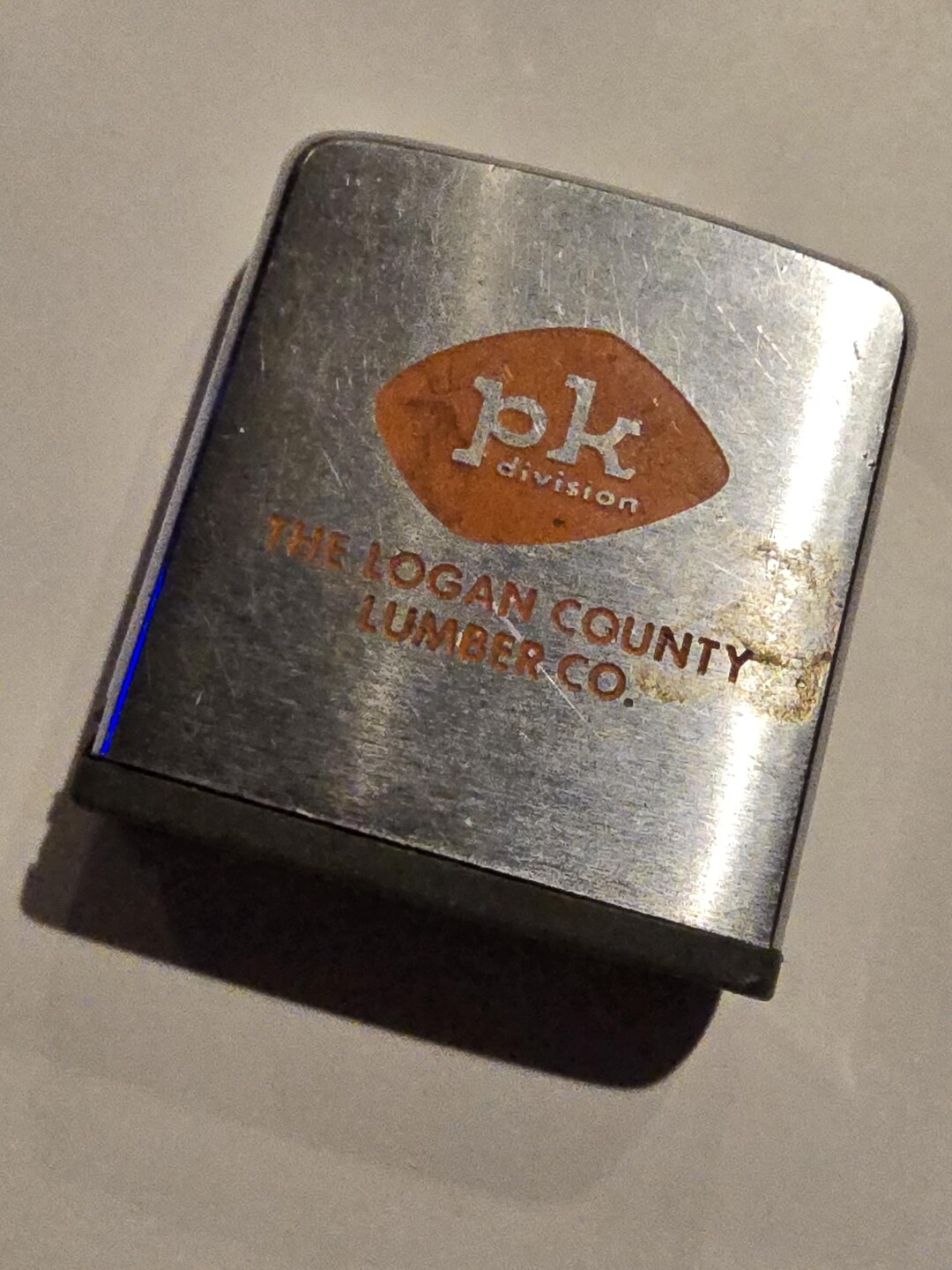 Logan Ruler Vintage Zippo Ruler - the Logan County Lumber Co PK Division - Etsy