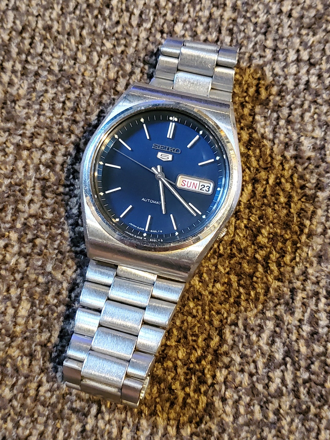 Vintage Seiko S5 Automatic Watch - Etsy