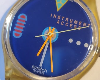 Vintage Swatch Watch Take Off/ Top Flight SE1248-GK - Etsy