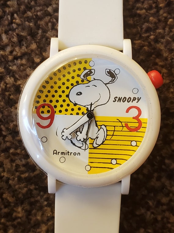 snoopy armitron watch
