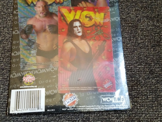 Bill Goldberg＆STING Vintage WCW Sting Goldberg Collectible 3D Flicker Cards - Etsy