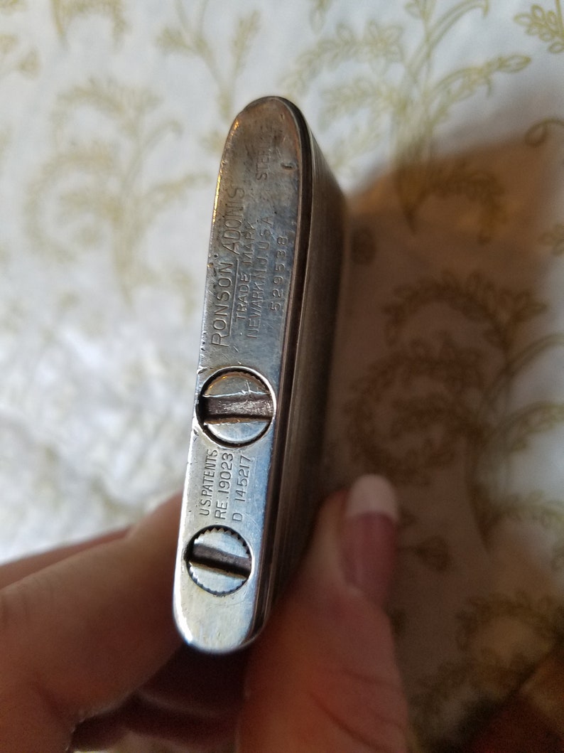 Sterling Silver Adonis Lighter by Ronson - Etsy