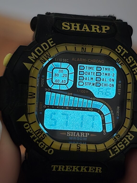 Vintage Sharp Digital Watch - image 10
