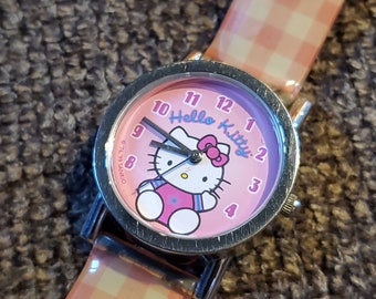 1976 Hello Kitty 手巻き 腕時計 昭和レトロ レディース - 時計 1976 Hello Kitty 手巻き 腕時計 昭和レトロ レディース - 時計
