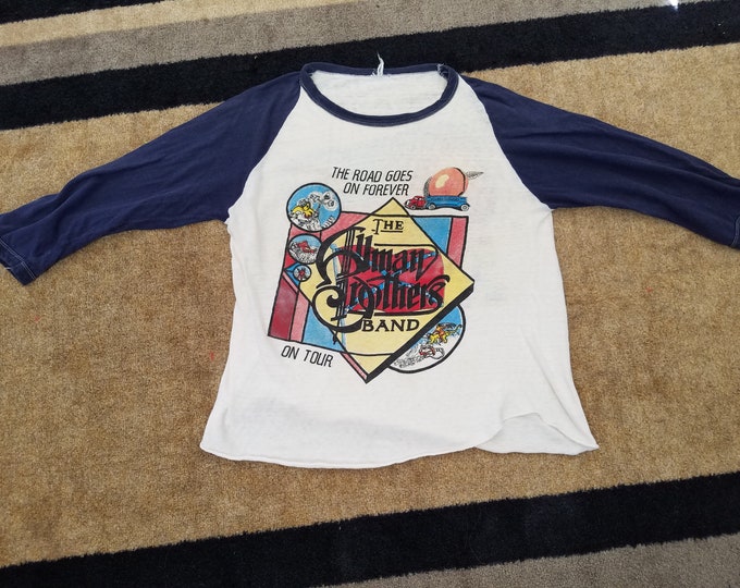 Vintage Allman Brothers Band Tshirt Etsy