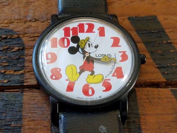 lorus micky mouse watch