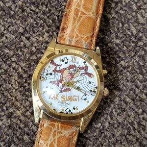 Vintage Musical Tazmanian Devil Watch by Armitron