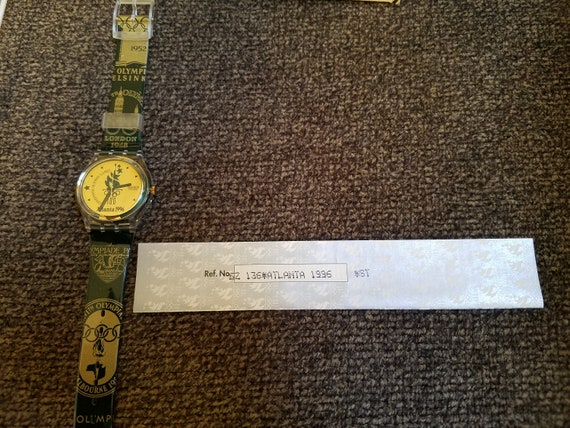 Vintage Swatch watch Olympics 96 Atlanta - Gem