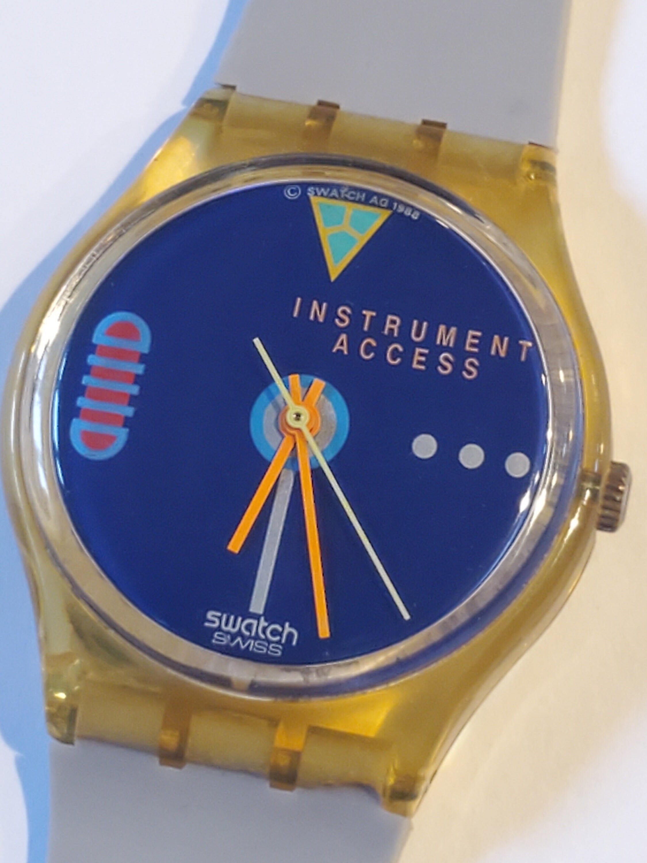 Swatch INSTRUMENT ACCESS 腕時計　稼働確認済み Vintage Swatch Watch Take Off/ Top Flight SE1248-GK - Etsy