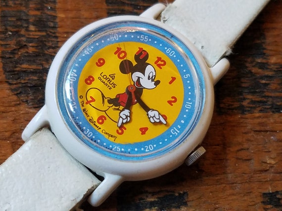 Vintage Childs Mickey Mouse Watch - image 4