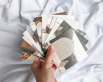 Biglietti di preghiera per paure e preoccupazioni / versetti della Bibbia / incoraggiamento / superare la paura / coraggio / fiducia / preghiera / Bibbia / biglietti / biglietti della Bibbia