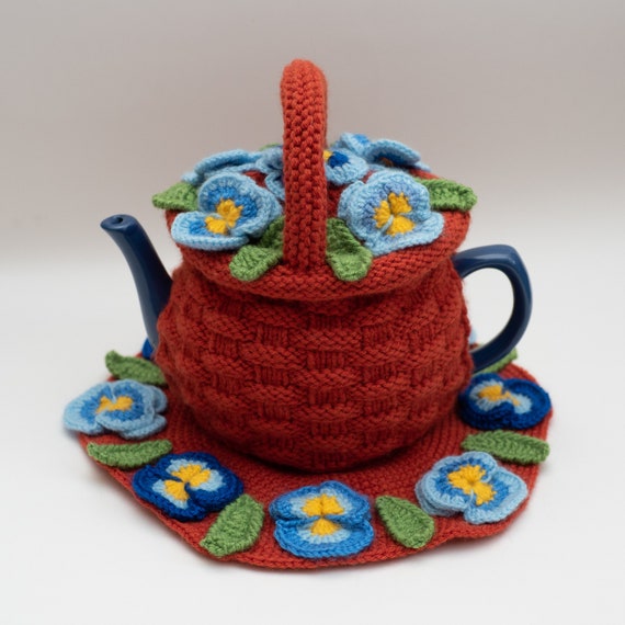 Tea cozy. Knitted Tea Cosy. Teapot cosy. Tea cozies. Crochet Etsy