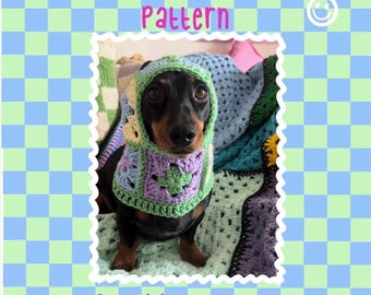 PDF DIGITAL DOWNLOAD- Little Gems Craft Shop - 'Dog Bark-clava Crochet Pattern'
