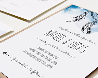 Printable wedding invitation | Etsy