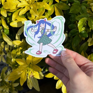 Cute Fairy Anime Sticker: Wendy Marvell Laptop Sticker, Vinyl Sticker