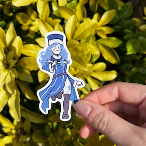 Cute Fairy Anime Sticker: Juvia Lockser Laptop Sticker, Vinyl Sticker