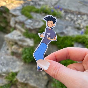 Cute 6teen Cartoon Sticker: Jonesy Laptop Sticker, Vinyl Sticker