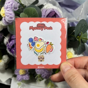 Cute Mini Mystery Sticker Pack: Mini Kawaii Stickers, Cute Sticker, Journal Stationery, Bullet Journal