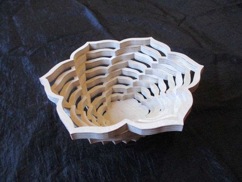 Bowl 02. Scroll saw pattern.pdf png svg Etsy