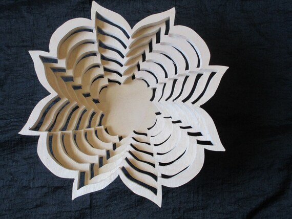 Bowl 01. Scroll saw pattern.pdf png svg | Etsy