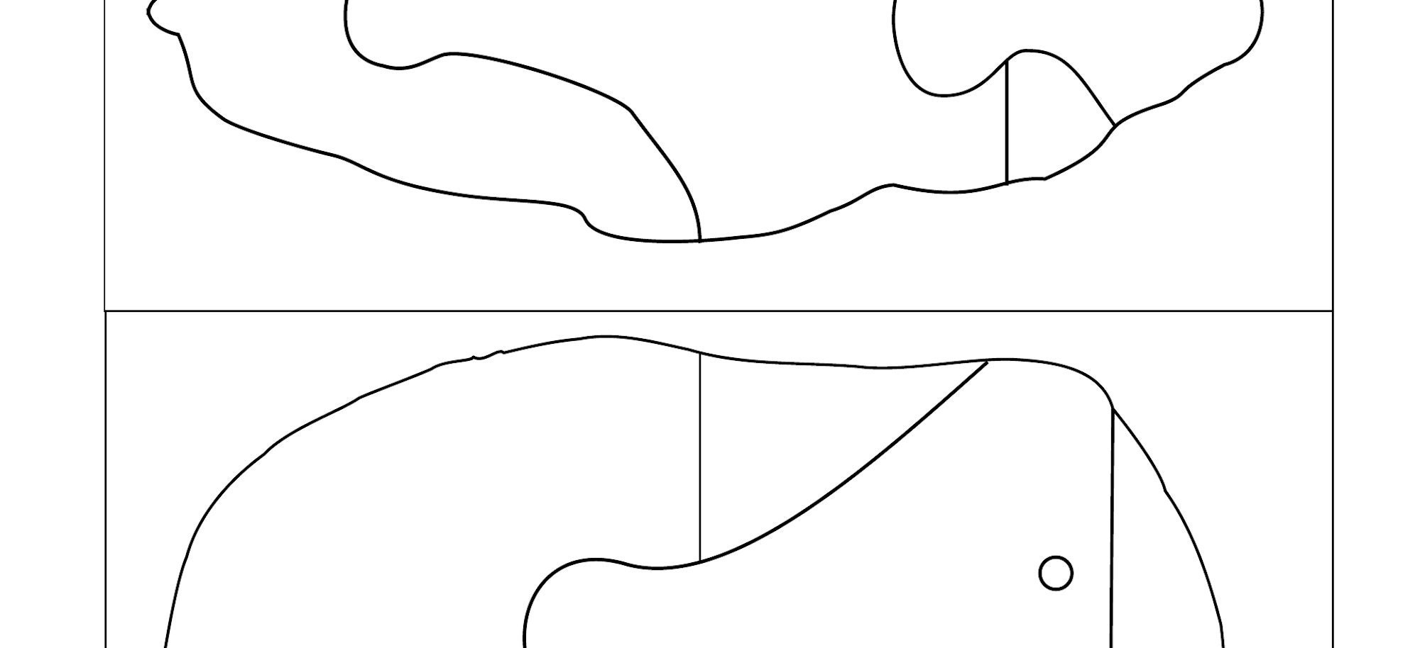 Download Elephant 03. Scroll saw pattern.pdf png svg. 3d puzzle | Etsy