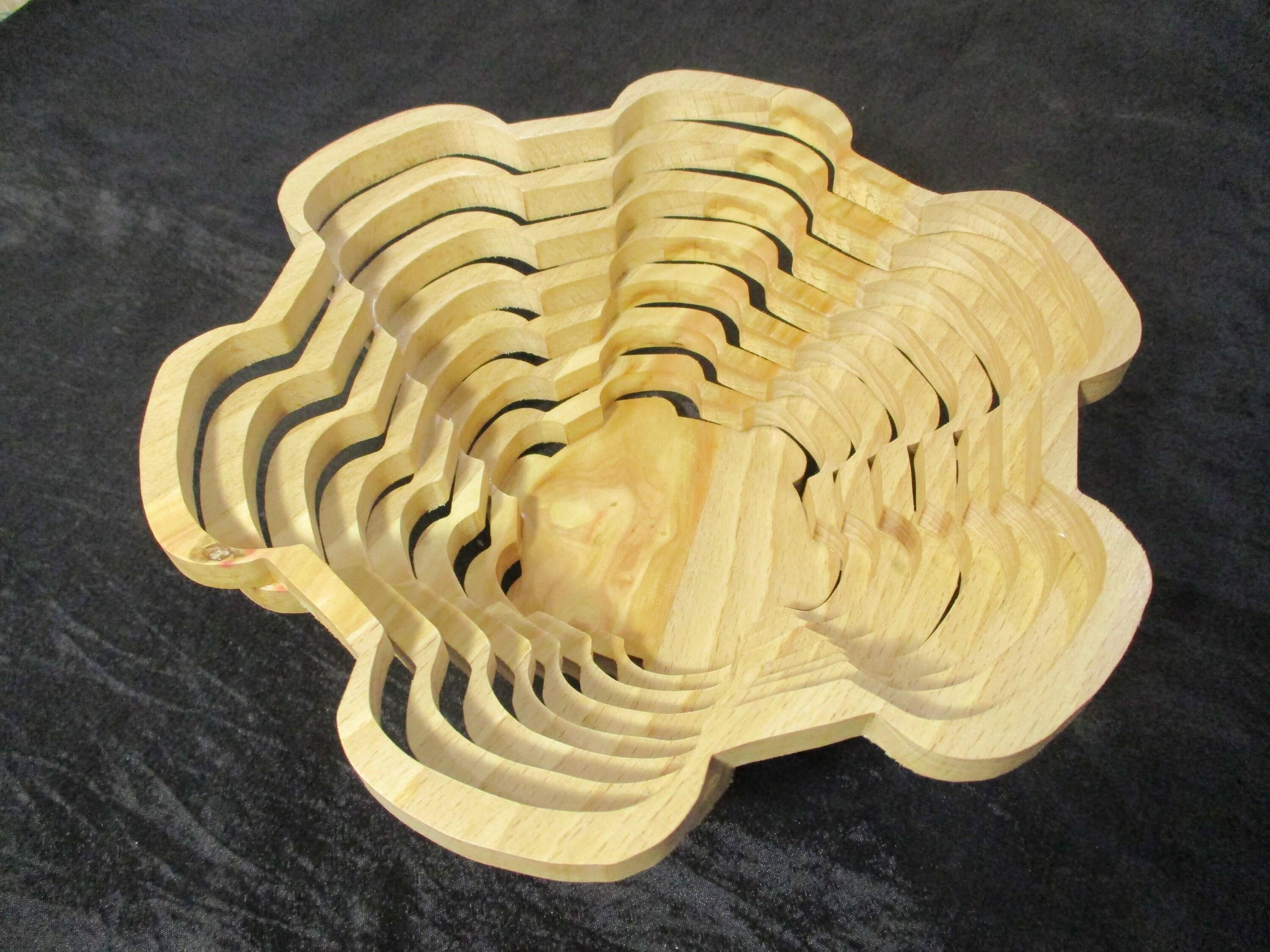 Bowl 04 Scroll Saw Pattern pdf Png Svg Etsy Australia