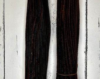 Más de 150 limpiadores de tuberías marrones / tallo de chenilla, limpiadores de tuberías de color sólido conjunto de limpiadores de tuberías / bricolaje / artes / manualidades / decoraciones / florales