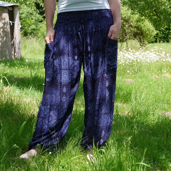 luftige, leichte sommerhose, Pumphose